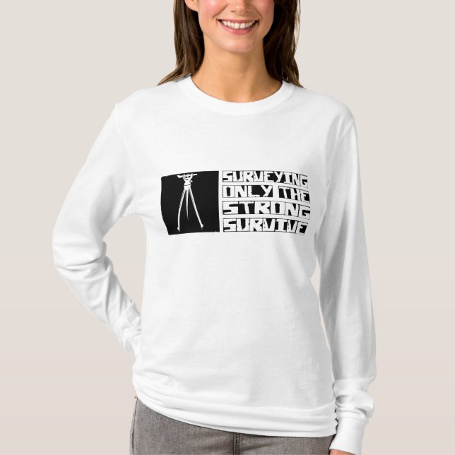 Surveying Survive T-Shirt (Front)
