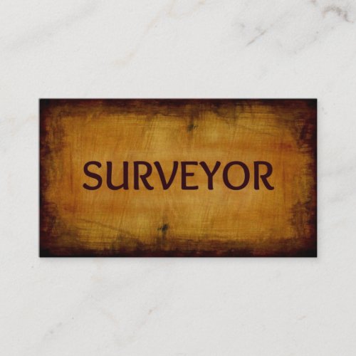 Surveyor Business Card