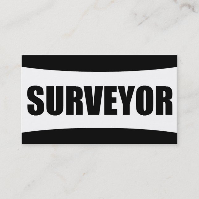 Surveyor Business Card (Front)