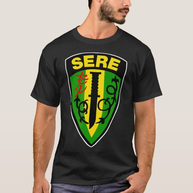 Survival Evasion Resistance and Escape SERE  T-Shirt (Front)
