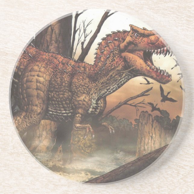 Survival for the fittest.jpg drink coaster (Front)