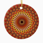 Survival - Fractal Ceramic Ornament