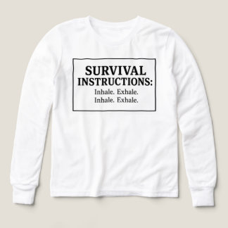 Survival Instructions - Tri-Blend Shirts