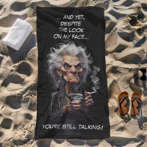 Survival Juice Beach Towel