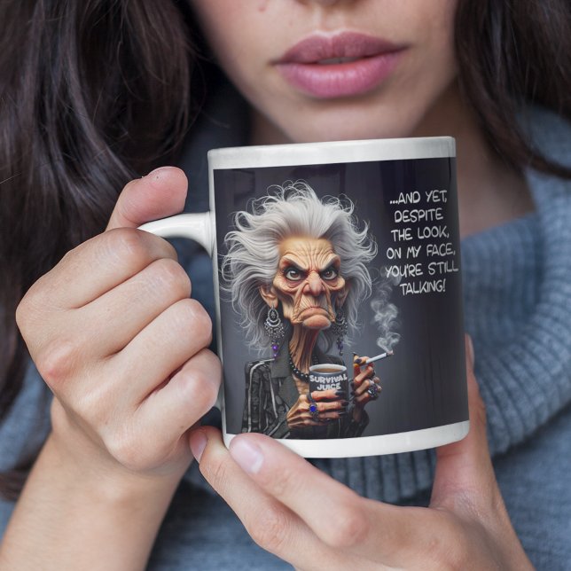 Survival Juice Giant Coffee Mug (Creator Uploaded)