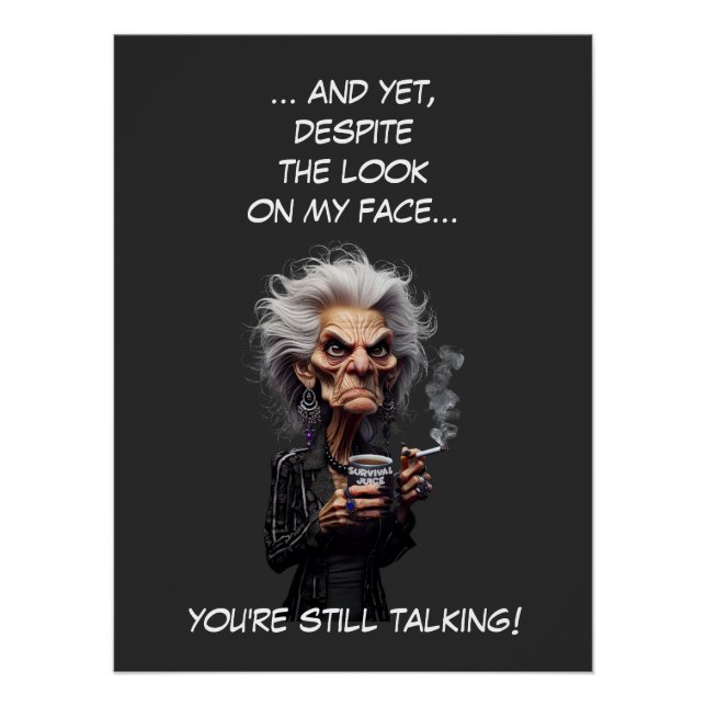 Survival Juice Poster (Front)