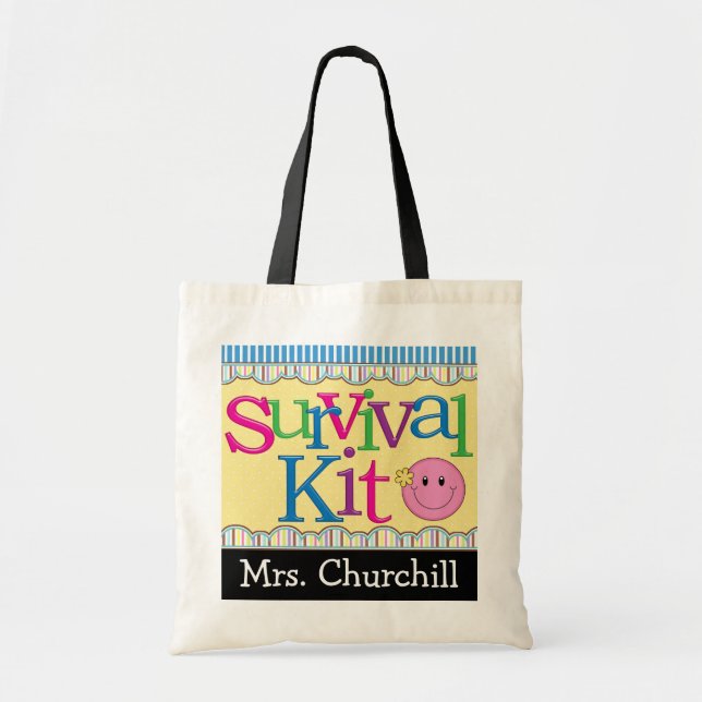 Survival Kit - SRF Tote Bag (Front)