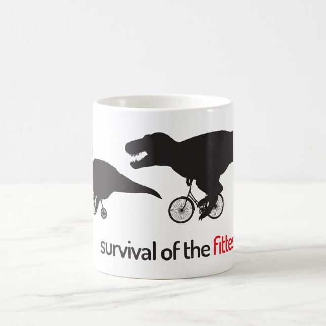 Survival of the fittest mug (Center)