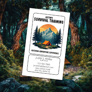 Survival Training Business Card