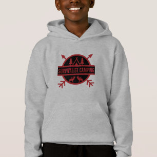 Survivalist Camping Bushcraft Hoodie