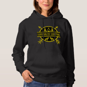 Survivalist Camping Bushcraft  Hoodie