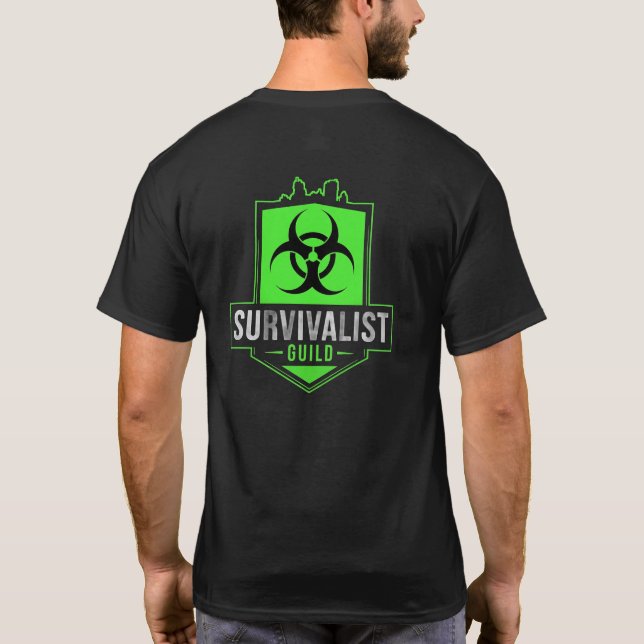 Survivalist Guild (BioGreen) T-Shirt (Back)
