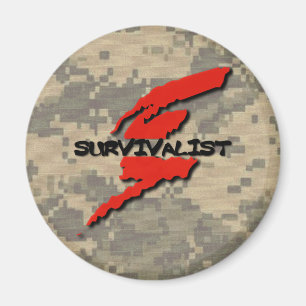 Survivalist Prepper Magnet