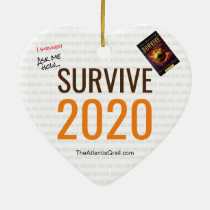 Survive 2020 - The Atlantis Grail Ceramic Ornament