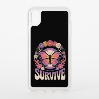 Survive Butterfly Speck iPhone XS Max Case