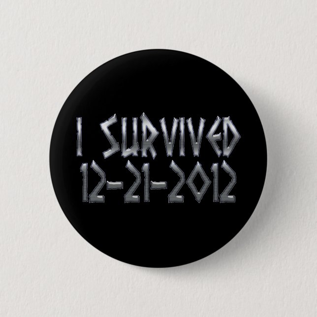 Survived 2012 button (Front)