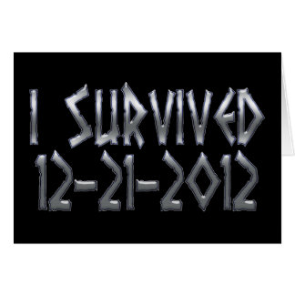 Survived 2012 cards