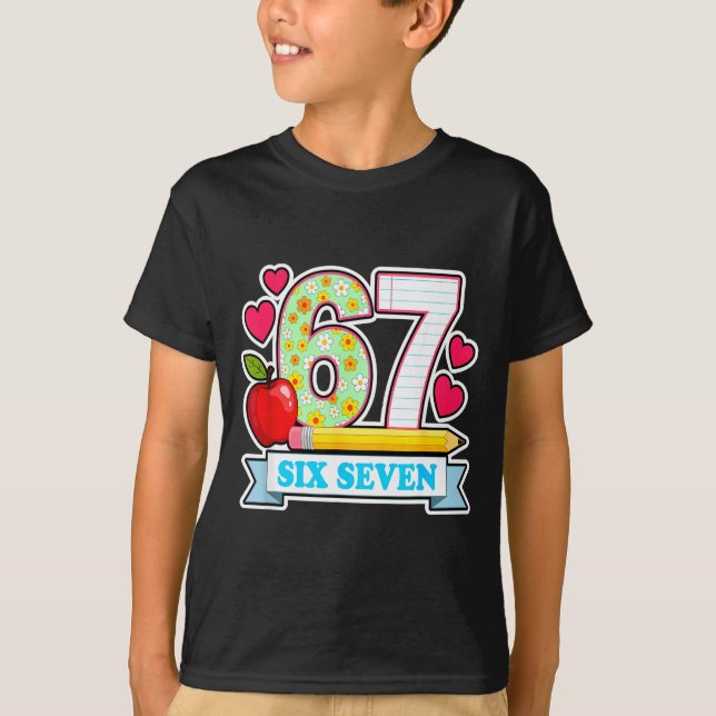 Survived 67 Days Of School Shirt Teachers Student  (Front)
