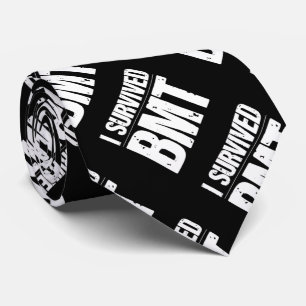 Survived Basic Military Training BMT Trainee Gift Neck Tie