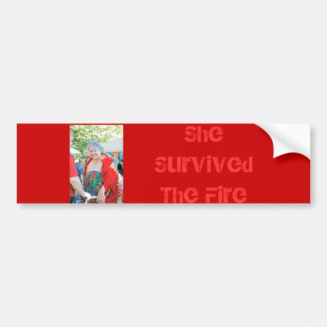 Survived Bumper Sticker (Front)