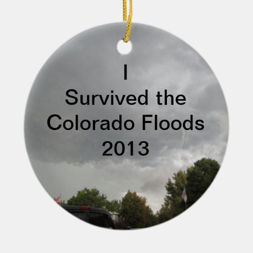 Survived the Floods Ornament