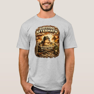 Surviving Aftermath Capybara Meme Shirt Funny Po