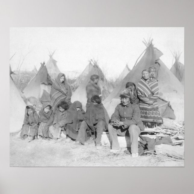 Surviving Members of Big Foot's Band Poster (Front)