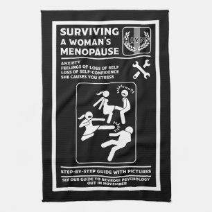 Surviving The Menopause Kitchen Towel