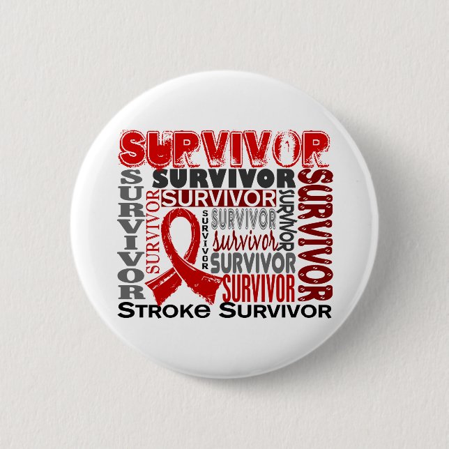 Survivor 10 Stroke Button (Front)