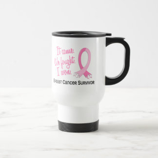 Survivor 11 Breast Cancer Travel Mug