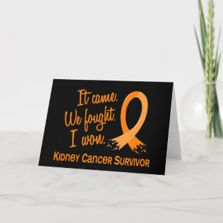Survivor 11 Kidney Cancer Card