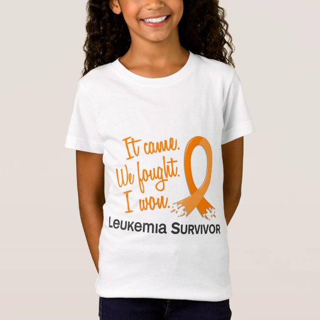 Survivor 11 Leukemia T-Shirt (Front)