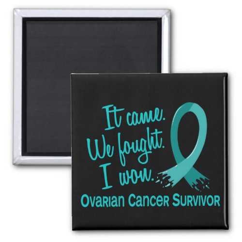 Survivor 11 Ovarian Cancer Magnet