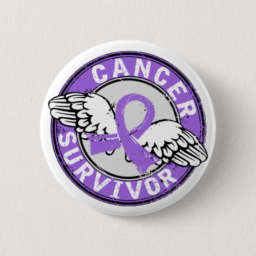 Survivor 14 Hodgkins Lymphoma Button