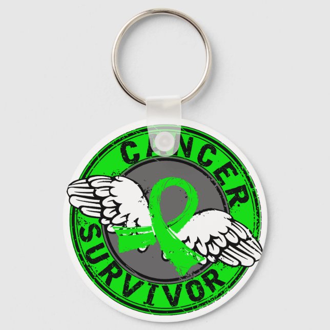 Survivor 14 Non-Hodgkin's Lymphoma Keychain (Front)