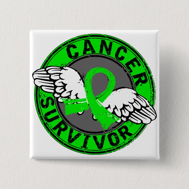 Survivor 14 Non-Hodgkin's Lymphoma Pinback Button (Front)