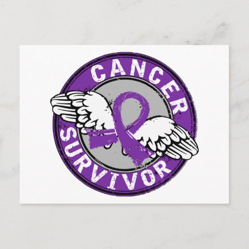 Survivor 14 Pancreatic Cancer Postcard