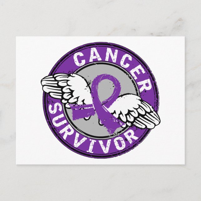 Survivor 14 Pancreatic Cancer Postcard (Front)