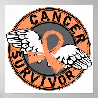 Survivor 14 Uterine Cancer Poster