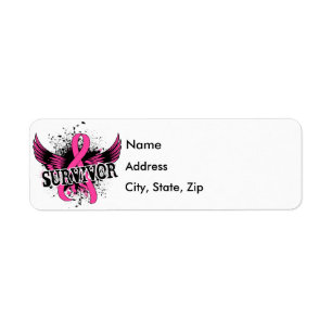 Survivor 16 Breast Cancer Label