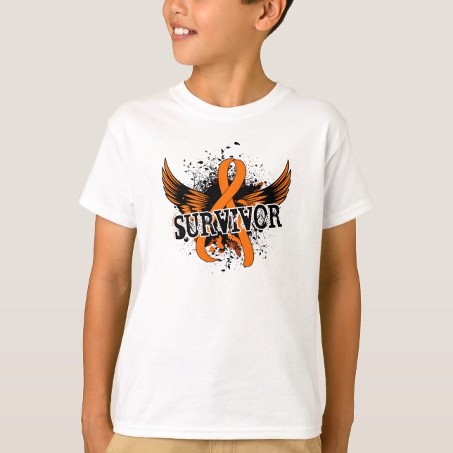 Survivor 16 Leukemia T-Shirt (Front)