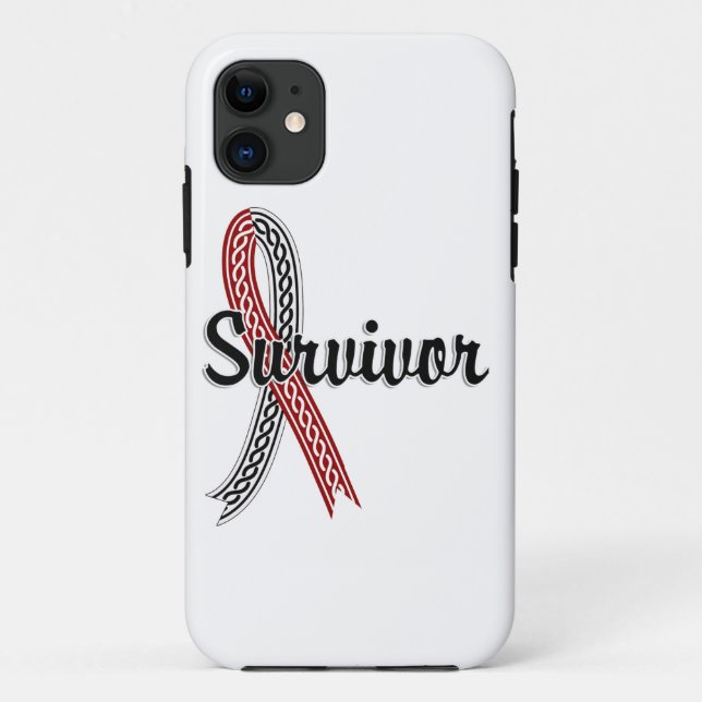Survivor 17 Head and Neck Cancer Case-Mate iPhone Case (Back)
