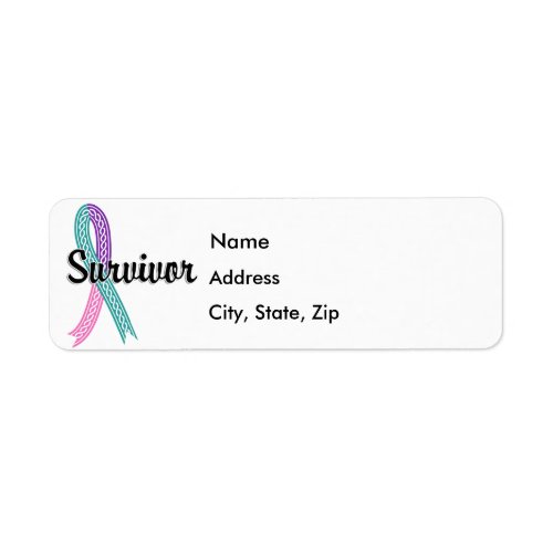 Survivor 17 Thyroid Cancer Label