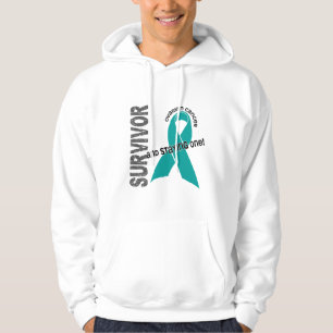 Survivor 1 Ovarian Cancer Hoodie