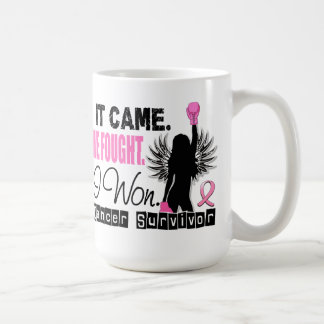 Survivor 22 Breast Cancer Coffee Mug