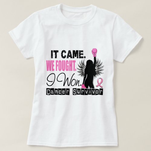 Survivor 22 Breast Cancer T_Shirt