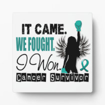 Survivor 22 Ovarian Cancer Plaque