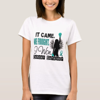 Survivor 22 Ovarian Cancer T-Shirt
