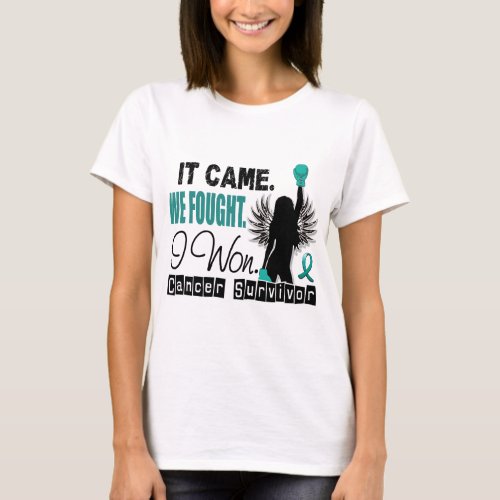 Survivor 22 Ovarian Cancer T_Shirt