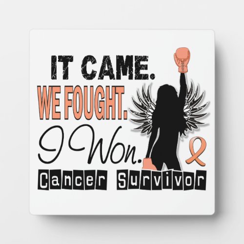 Survivor 22 Uterine Cancer Plaque